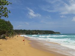 From May until October (the southwest monsoon season) the sea at Phuket’s west coast beaches must be treated with respect.