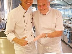 Chef Jimmy with Chef Jonathan 
– The Boathouse Phuket 