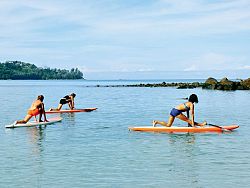 The art of the water warrior | standup paddle in Phuket