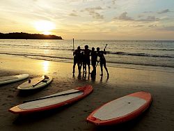 The art of the water warrior | standup paddle in Phuket
