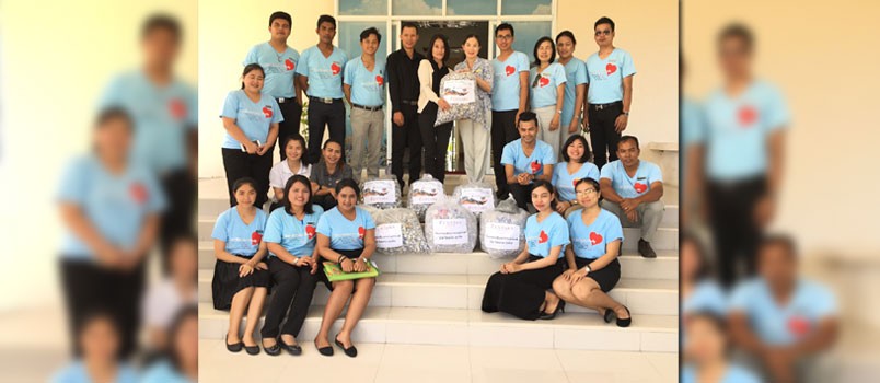 Centara Grand Beach Resort Phuket and Centara Villas Phuket donates aluminium to Regional Environmental Office Phuket.