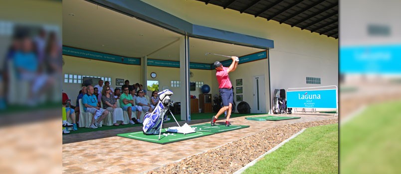 Sir Nick Faldo\'s first visit at Laguna Golf Academy Phuket