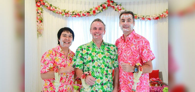 Amari Phuket team celebrates The Thai New Year at Songkran Festival