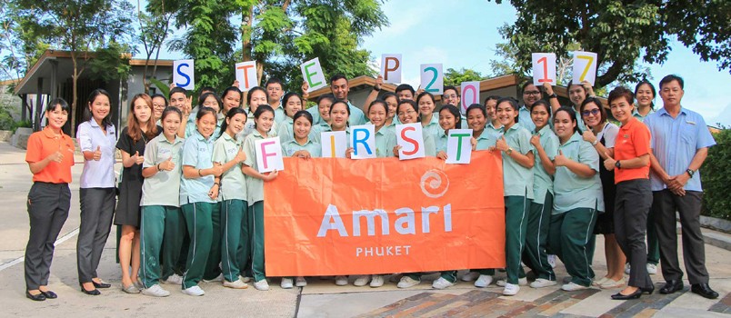 Amari Phuket welcomes local students for The First Step Project