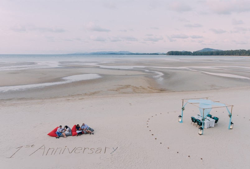 Phuket Marriott Resort and Spa, Nai Yang Beach welcomes back “Dream Wedding” couples for first anniversaries