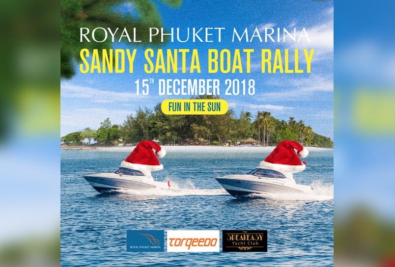 Sandy Santa Boat Rally