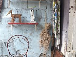 Art studios and home galleries are great places to find original art work and sculptures