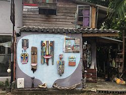 Art studios and home galleries are great places to find original art work and sculptures