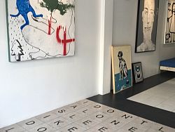 Art studios and home galleries are great places to find original art work and sculptures