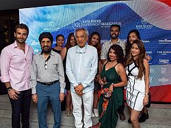 Gulu
Lalvani, Chairman of the Royal Phuket Marina welcomed to
the 2018 KRSR, by Michael Nurbatlian, Infinite Luxury Director of Marketing.