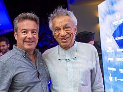 Infinite Luxury CEO Richard Pope (left) & Gulu Lalvani, Chairman of the Royal Phuket Marina.