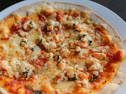 Food-truck pizza