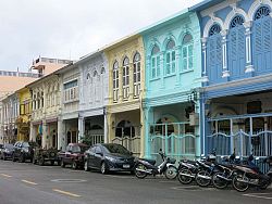 Historic buildings in Phuket