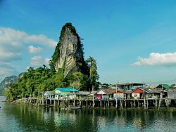 Exploring Phang Nga Bay in Local Long-Tail Style