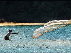Local life around Natai Beach embraces the abundant nature of the area