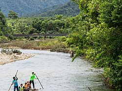 On the river. Photo by Verasak Pratakviriya
