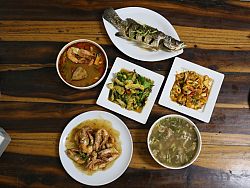 Delightful seafood dishes at Kosak Restaurant, a local favourite