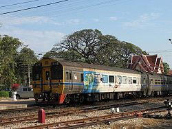 Railway to Hua Hin on the Bangkok – Singapore line