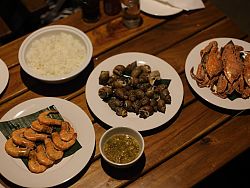 Seafood meal