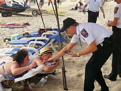 Phuket's tourist police foreign volunteers