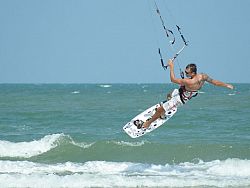 Kite surfing