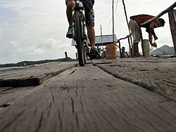 Mountain biking