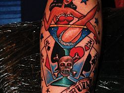 Tattooing body art