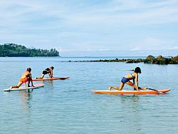 The art of the water warrior | standup paddle in Phuket