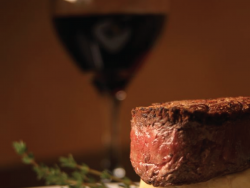 Steak and Wine
