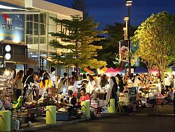 The hip markets in Phuket are great for shopping, eating and hanging out