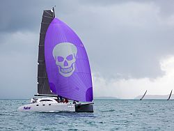 Locally Built Stealth Catamaran ‘Phantom’ the winner of the multihull racing