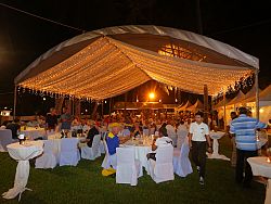 Sunday final night awards and the weather was kind as guests enjoyed the last evening of the Cape Panwa Hotel Phuket Raceweek