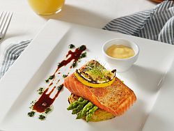 Grilled Norwegian Salmon by Chef Jonathan
