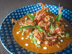 Soft Shell Crab in Red Curry Sauce – Kata Rocks