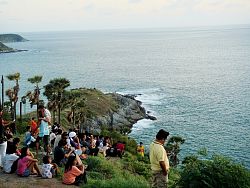 Cape Phromthep, the most popular viewpoint to watch sunsets