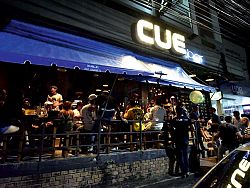 CUE Bar is popular among pool players