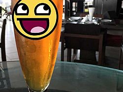 A happy craft beer?