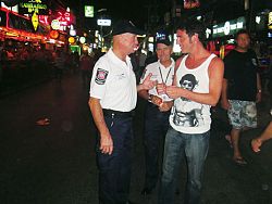 Phuket's tourist police foreign volunteers