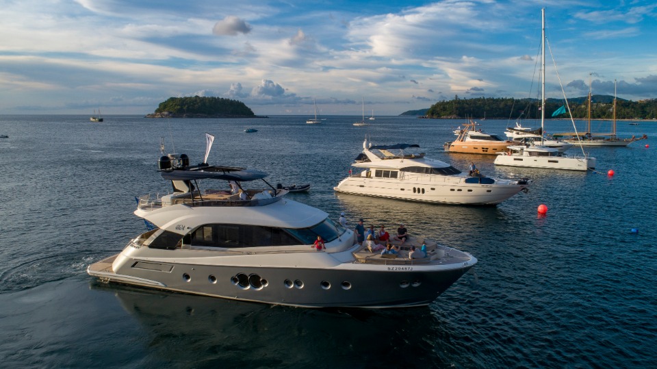 Spectacular
Line-up of participating superyachts