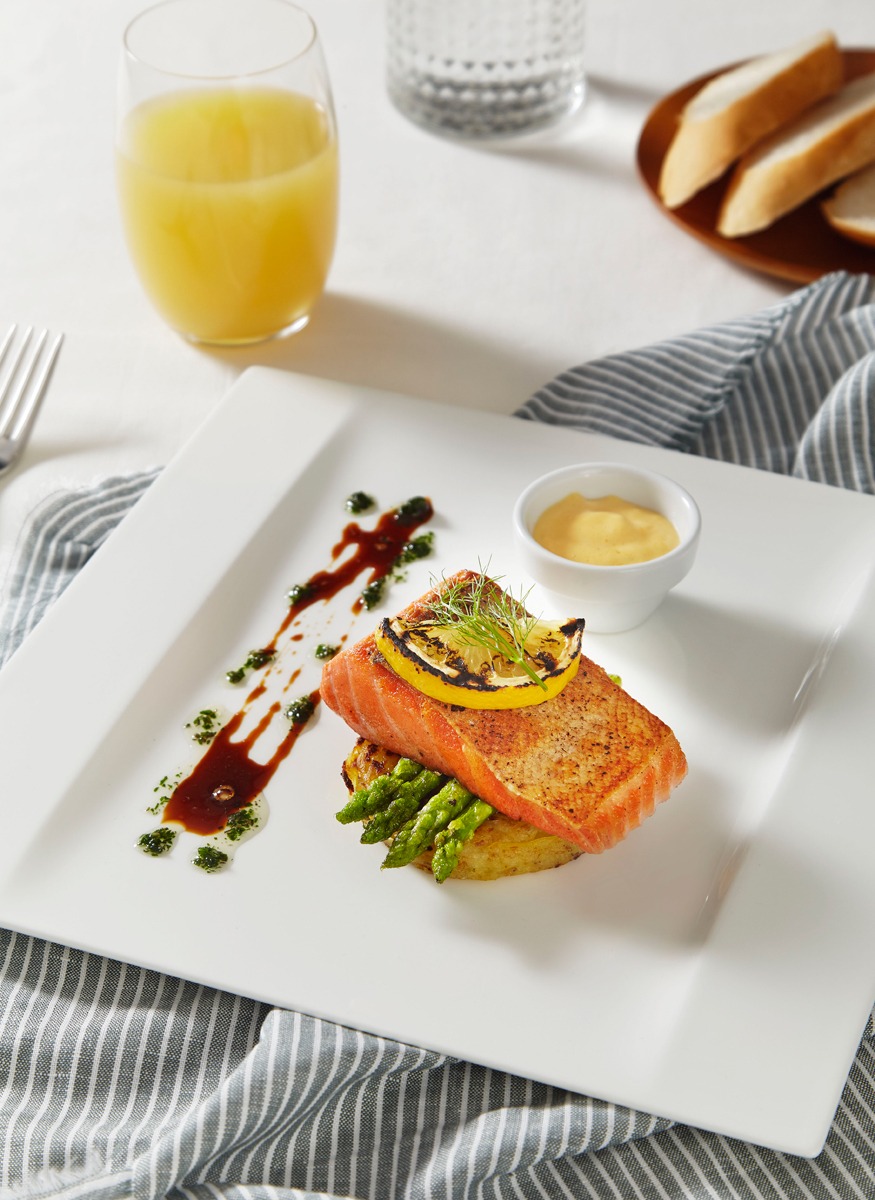 Grilled Norwegian Salmon by Chef Jonathan