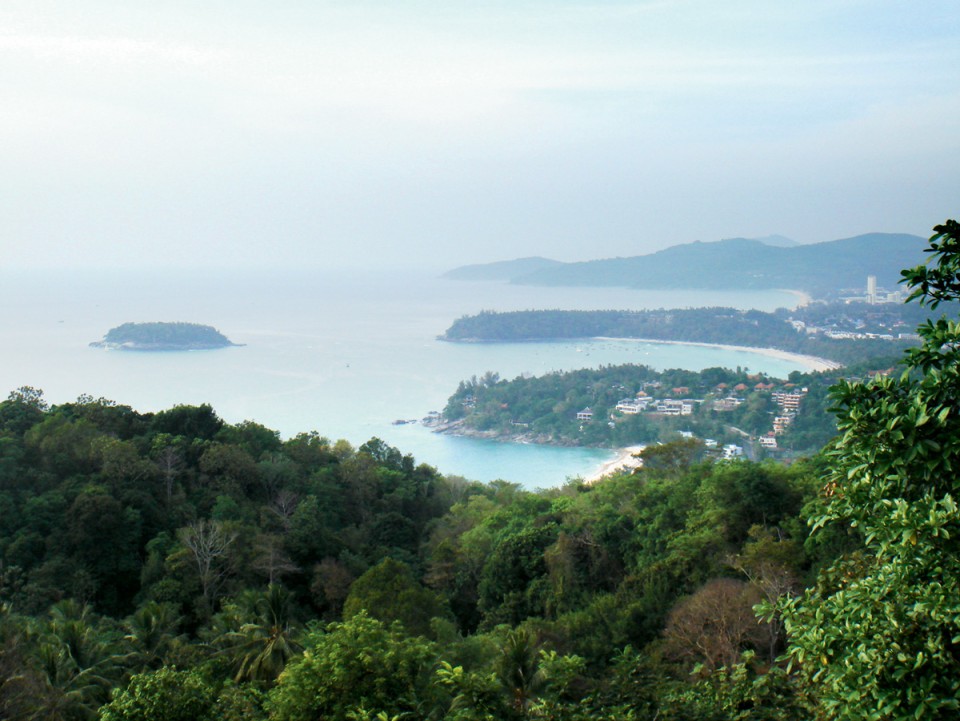 The three bays of Kata Noi, Kata and Patong