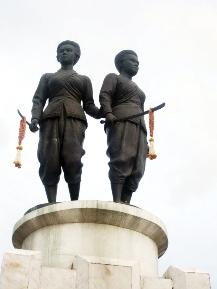 The Heroine\'s Monument is highly revered by all Phuketians