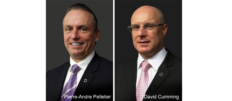 ONYX Hospitality Group announces the promotions of Pierre-Andre Pelletier and David Cumming as part of continued regional expansion