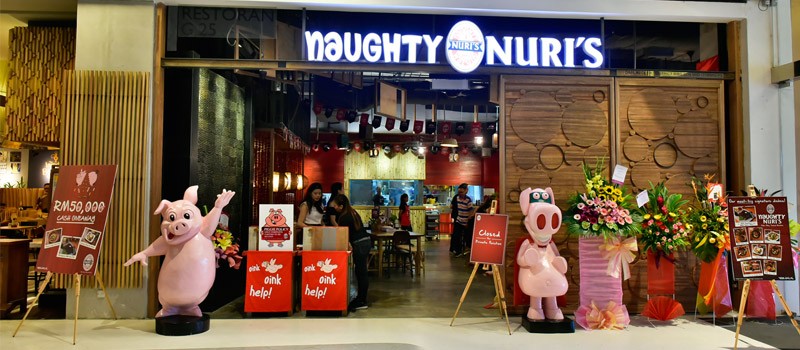 Naughty Nuri’s Activation Booth at Phuket Street Festival