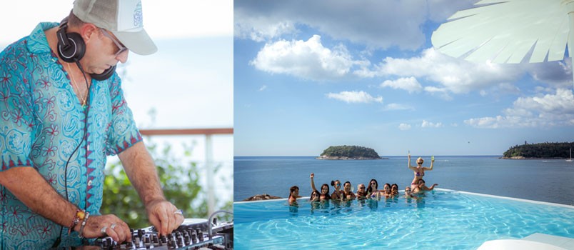 Kata Rocks’ celbrates Phuket luxury lifestyle with 3rd anniversary champagne brunch pool party