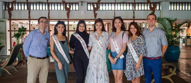 Five delegates of Miss World 2016 reunite for a Phuket holiday