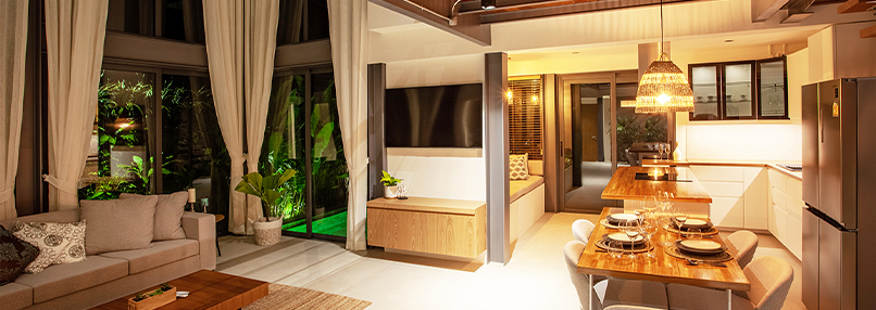 Riverhouse is Phuket’s only 100% solar powered 2 to 4-bedroom pool villa development...