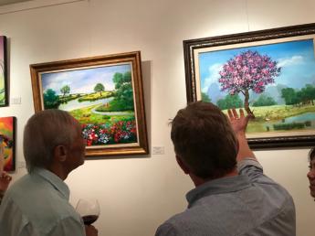 Art Exhibition Opening at Villa Royale Phuket