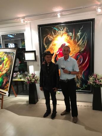 Art Exhibition Opening at Villa Royale Phuket