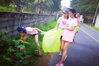 Angsana Pink Walk & Run Fun Clean Up on International Women’s Day 2018 